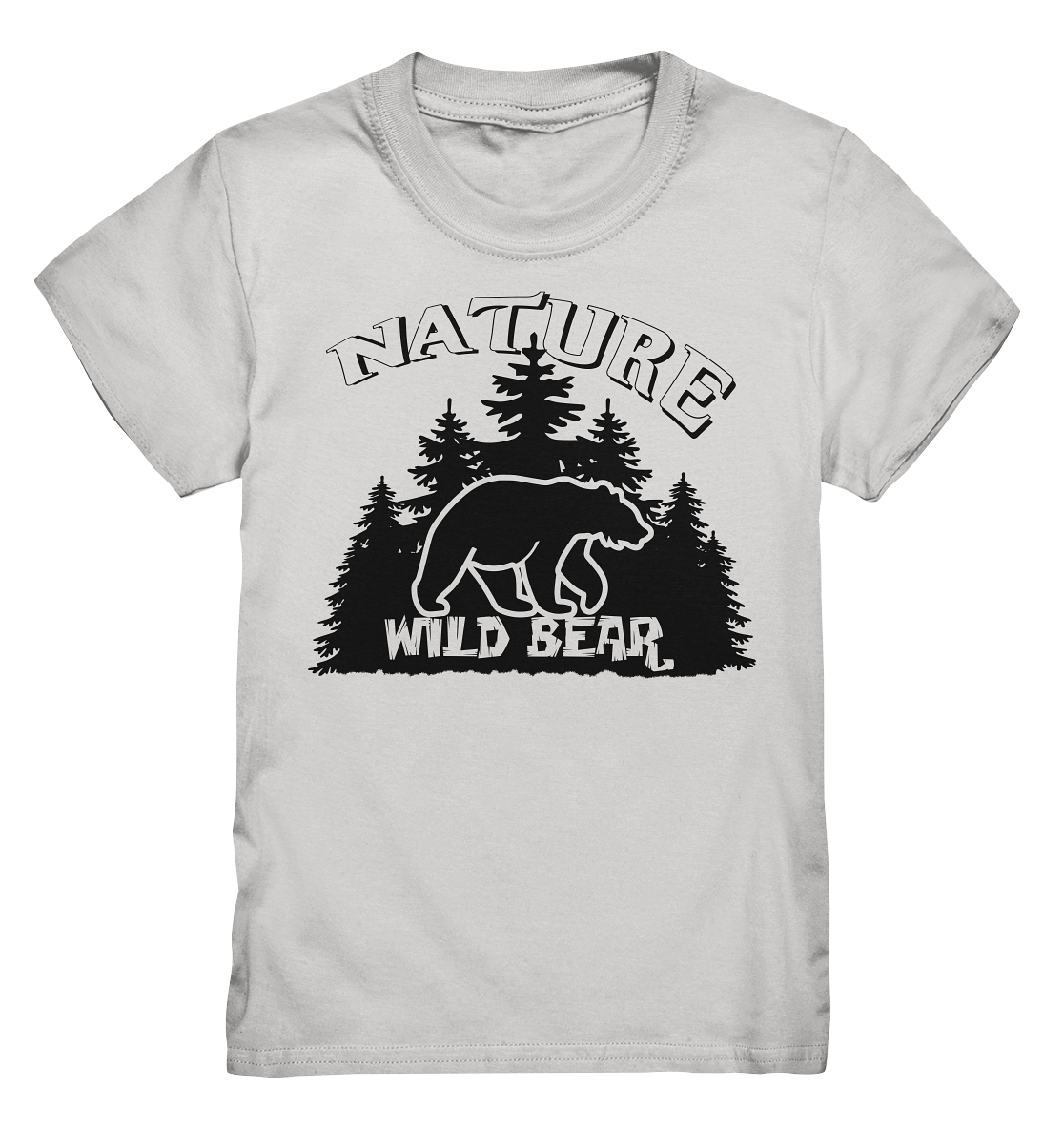Nature Wild Bear | Organic Kinder T-Shirt