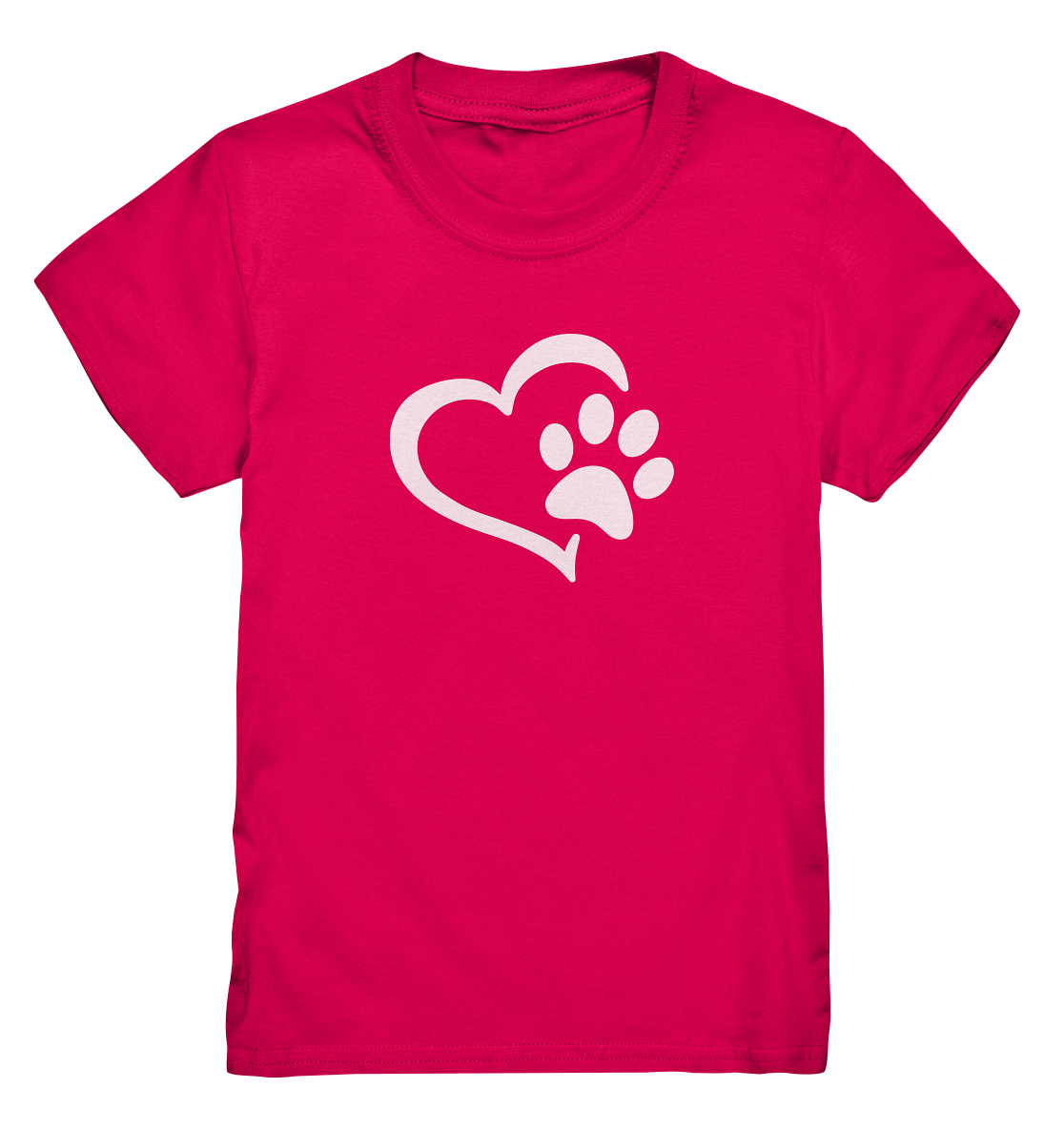 Herz Pfote | Organic Kinder T-Shirt