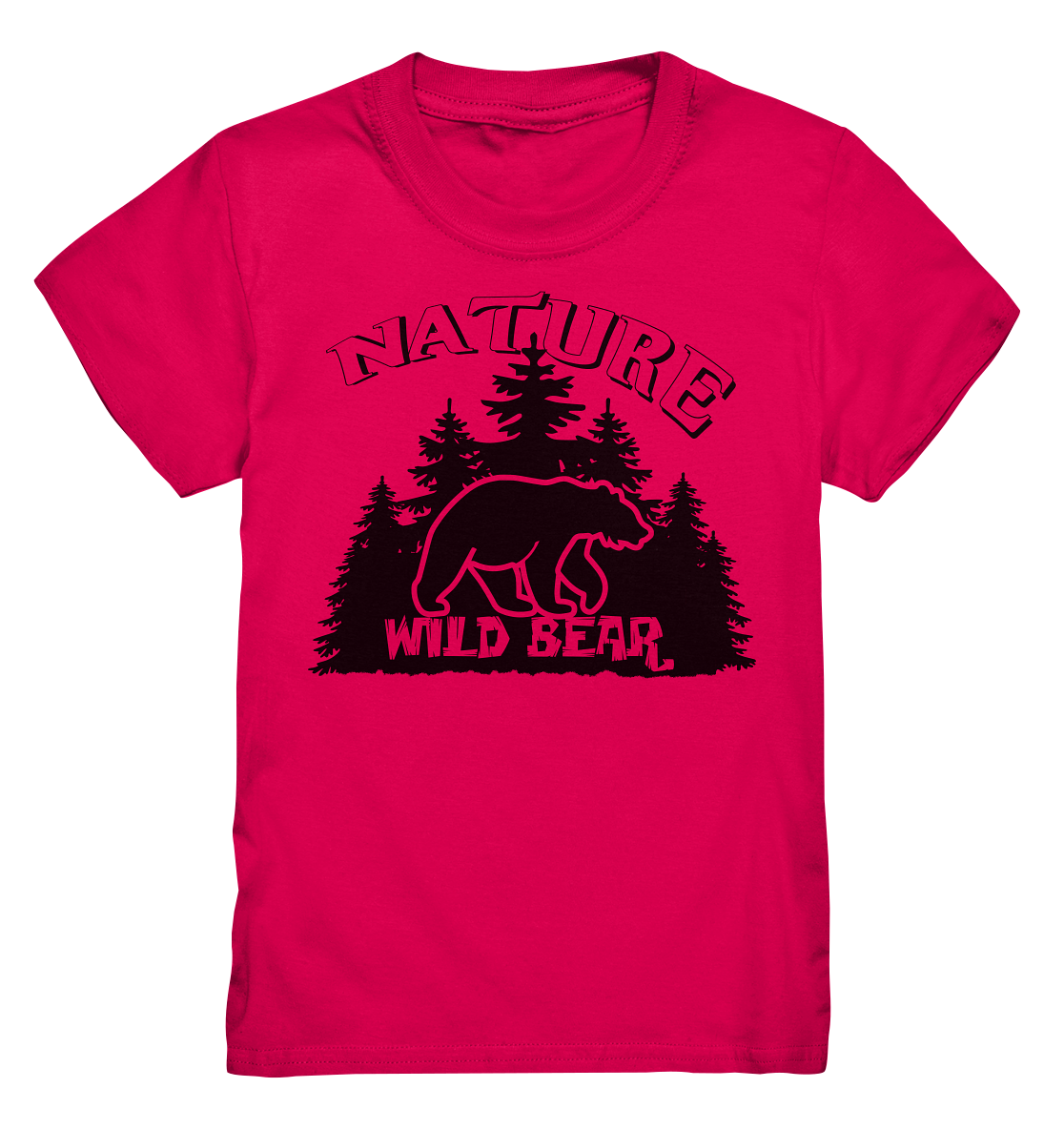 Nature Wild Bear | Organic Kinder T-Shirt