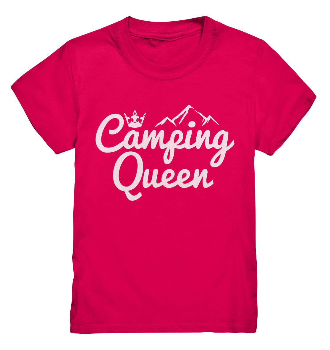 Camping Queen | Organic Kinder T-Shirt