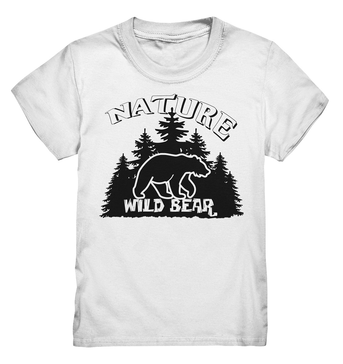 Nature Wild Bear | Organic Kinder T-Shirt