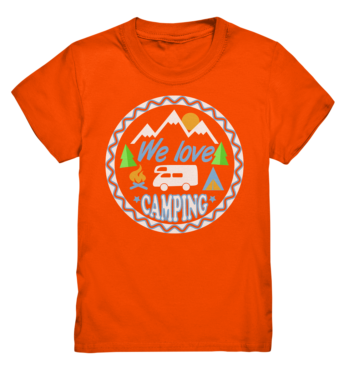 We Love Camping | Organic Kinder T-Shirt