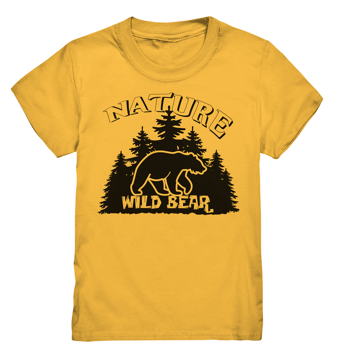 Nature Wild Bear | Organic Kinder T-Shirt