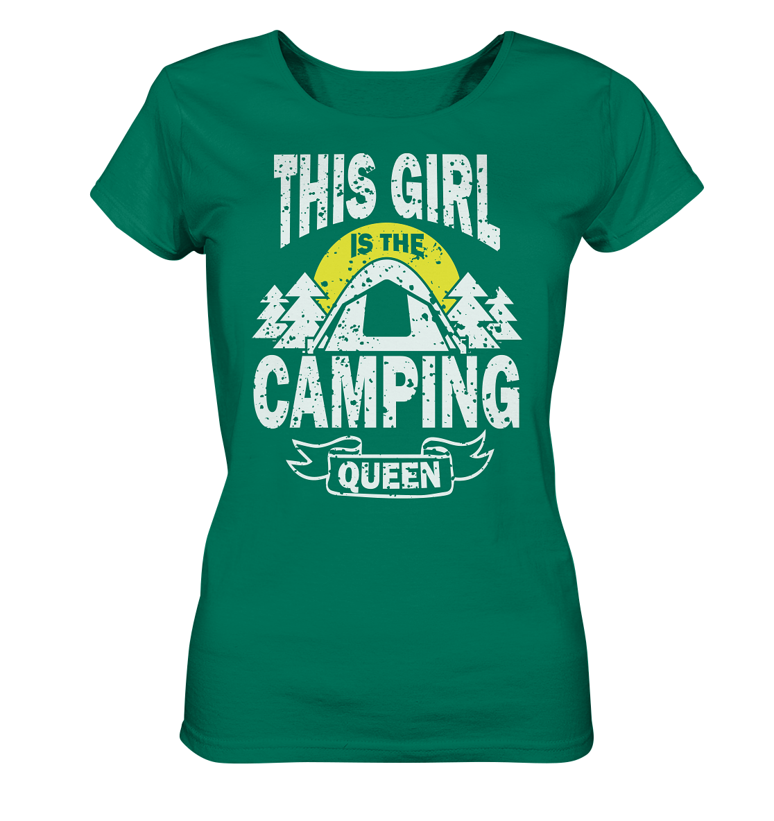 Camping Queen | Organic Damen T-Shirt