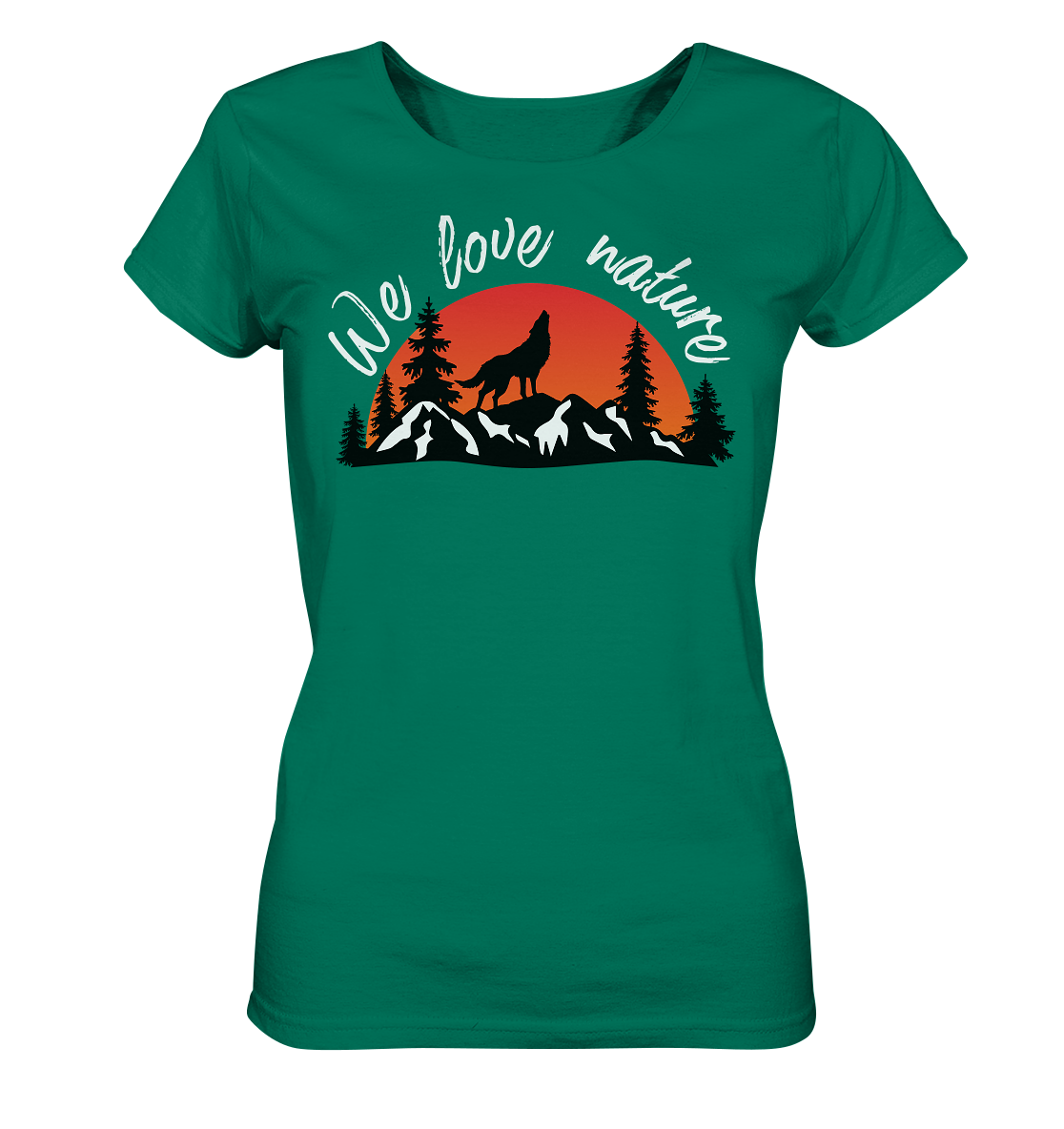 We Love Nature | Bio Damen T-Shirt Organic