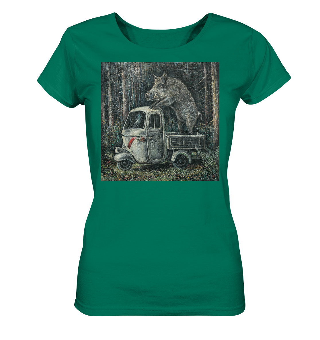 Apecinghiale | Bio Damen T-Shirt Organic