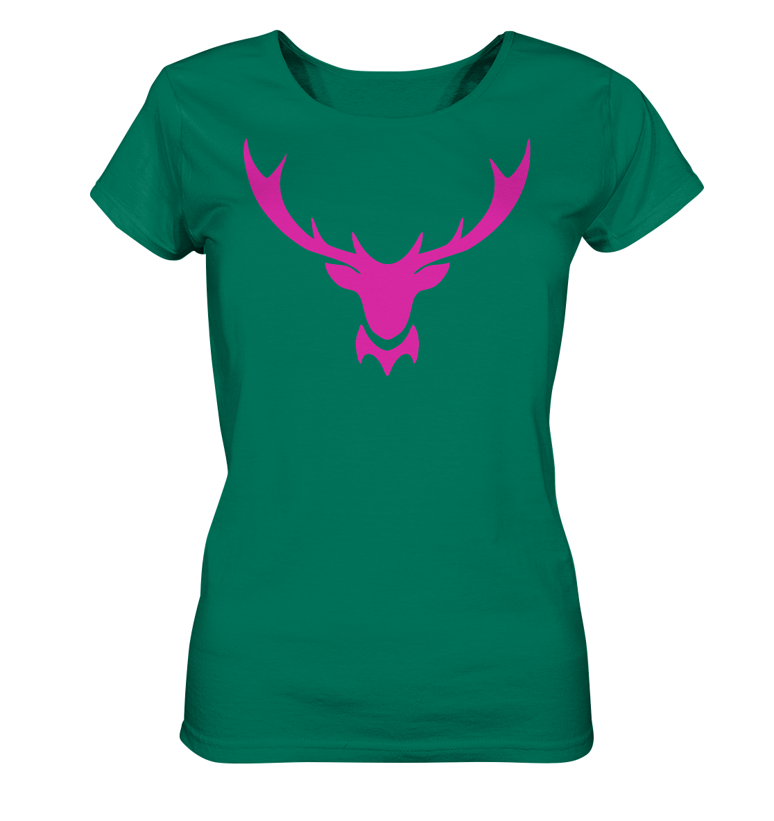 Hirschgeweih | Bio Damen T-Shirt Organic