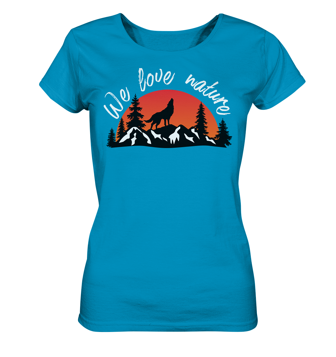 We Love Nature | Bio Damen T-Shirt Organic