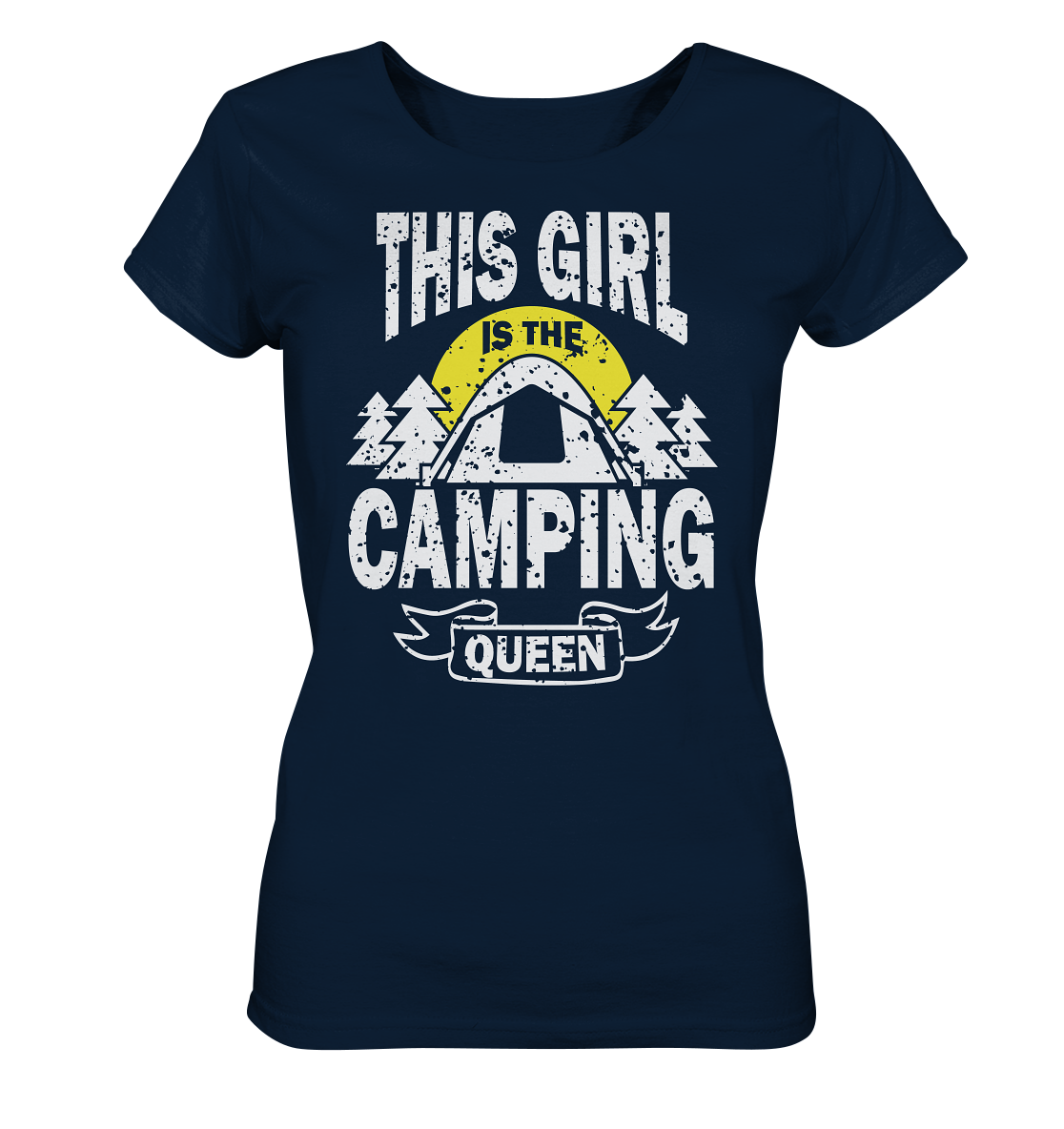 Camping Queen | Organic Damen T-Shirt