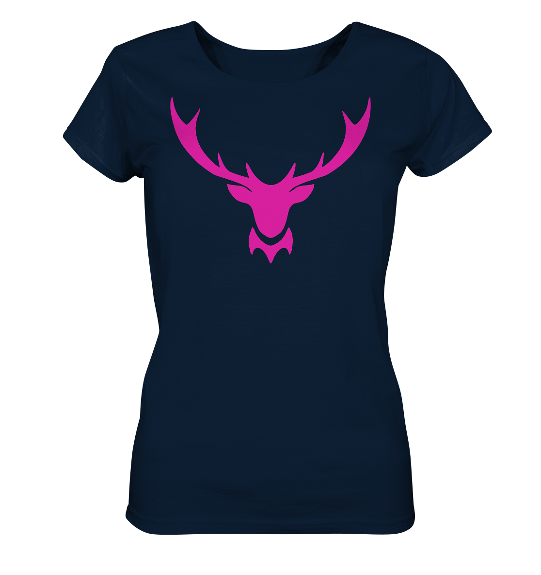 Hirschgeweih | Bio Damen T-Shirt Organic