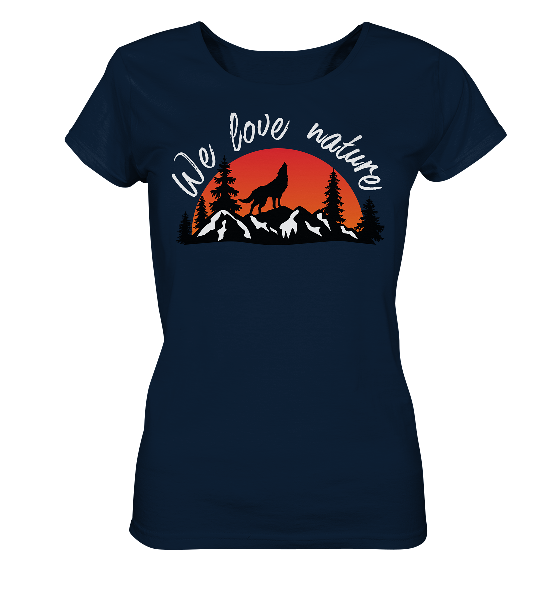 We Love Nature | Bio Damen T-Shirt Organic