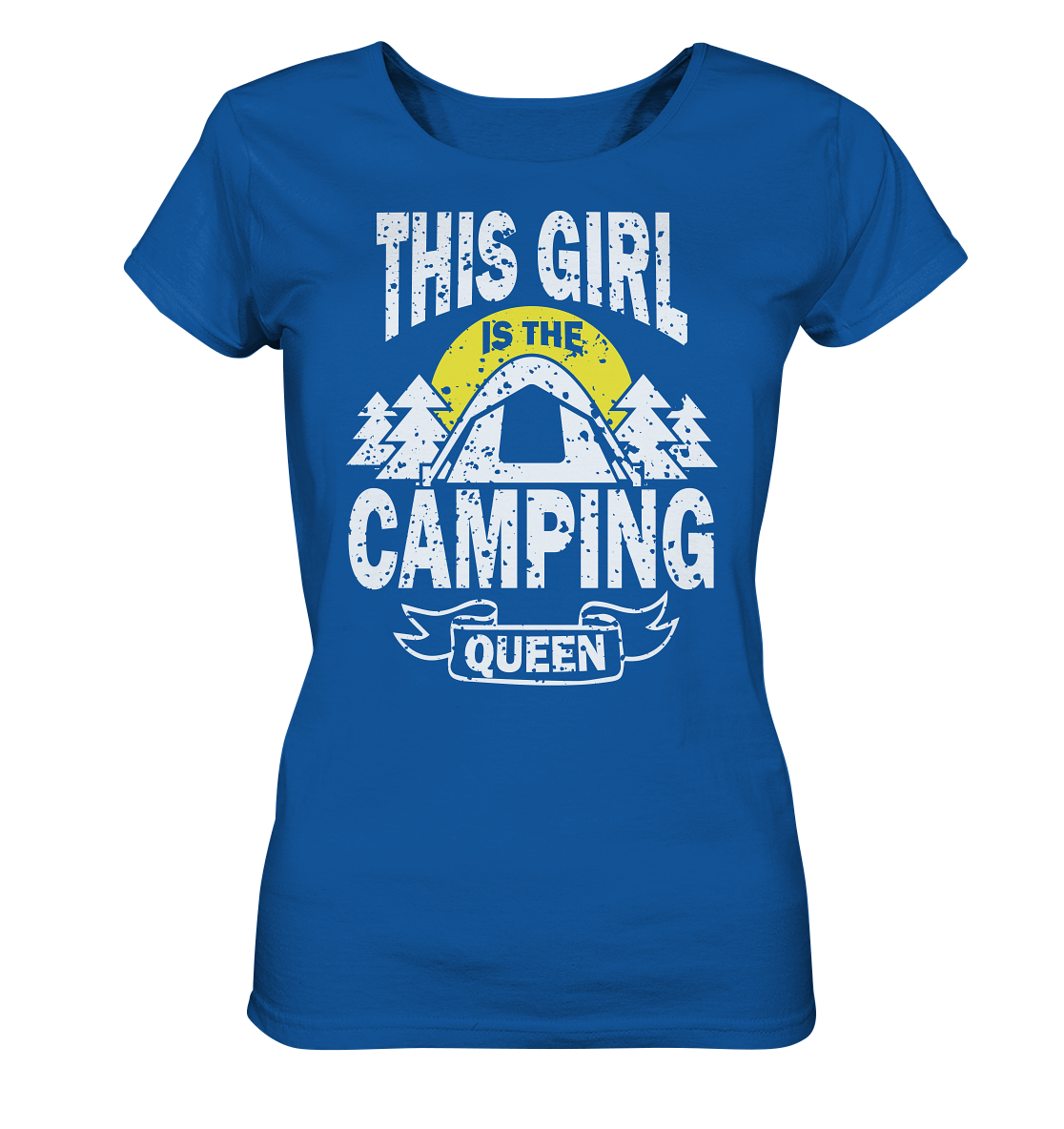 Camping Queen | Organic Damen T-Shirt