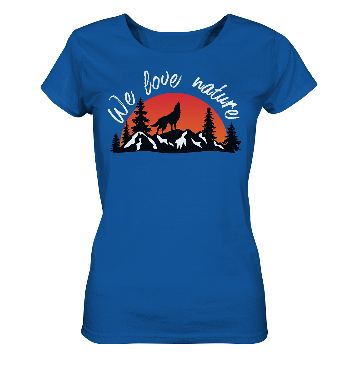 We Love Nature | Bio Damen T-Shirt Organic