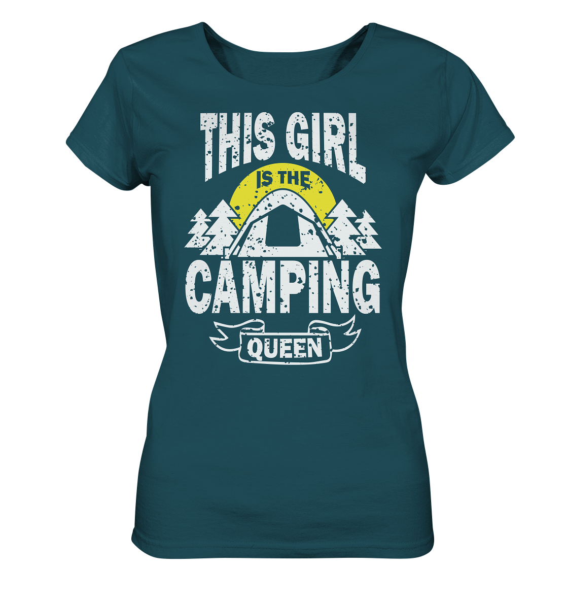 Camping Queen | Organic Damen T-Shirt