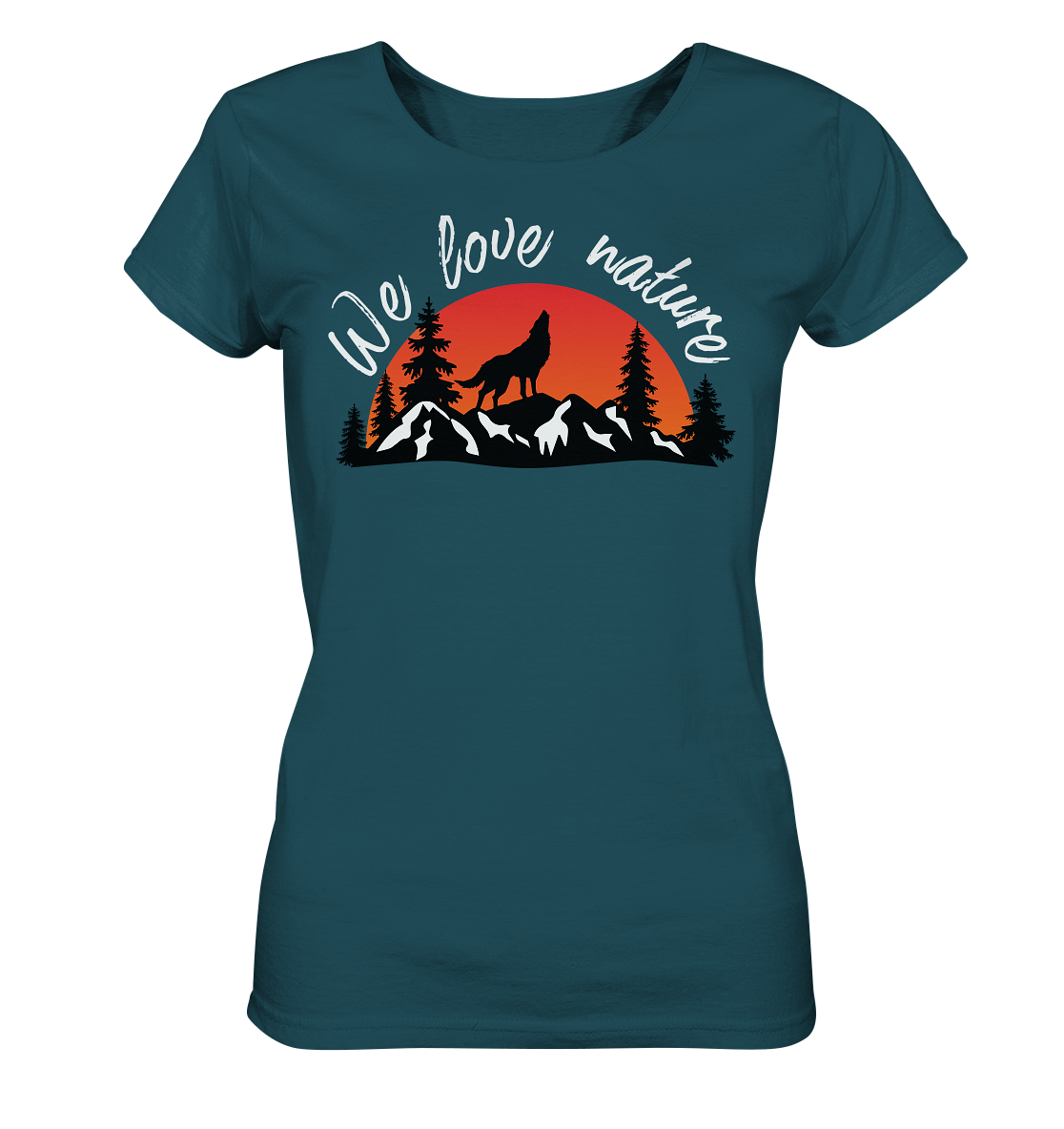 We Love Nature | Bio Damen T-Shirt Organic