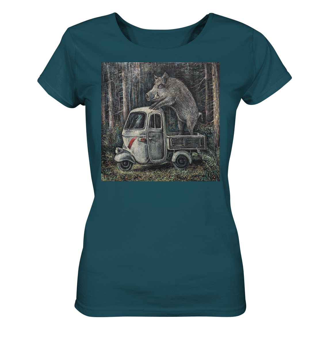 Apecinghiale | Bio Damen T-Shirt Organic