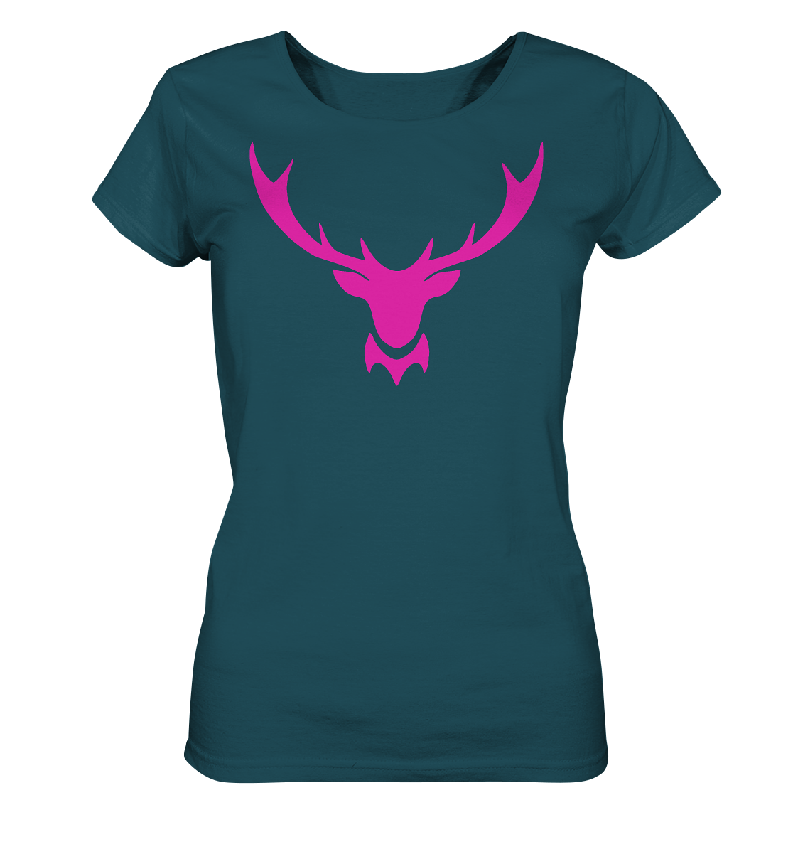 Hirschgeweih | Bio Damen T-Shirt Organic