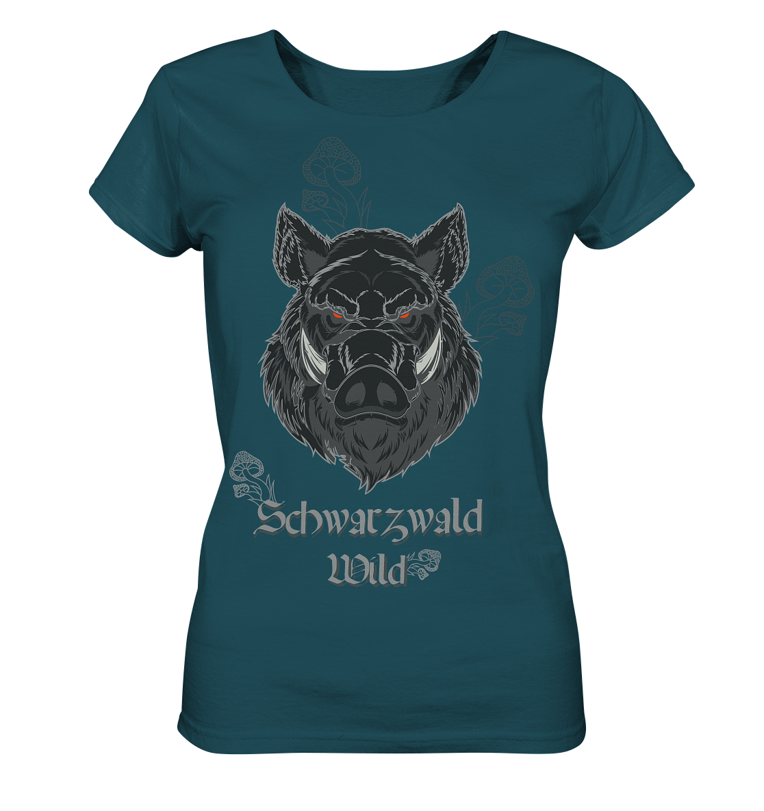 Schwarzwald Wild | Organic Damen T-Shirt