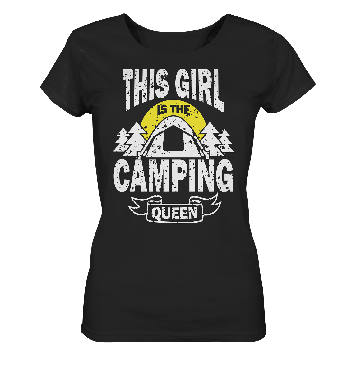 Camping Queen | Organic Damen T-Shirt