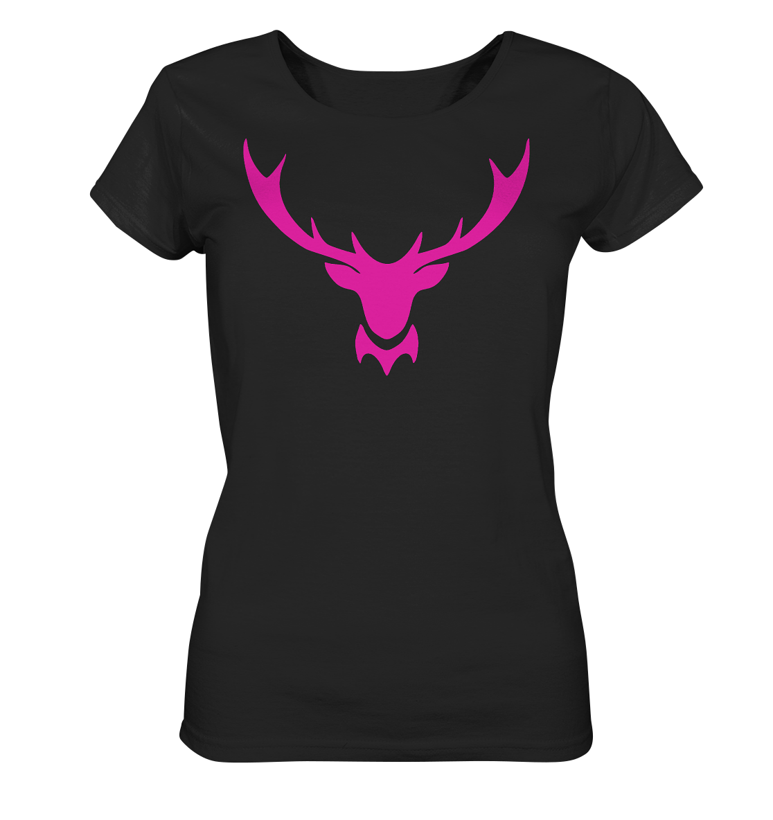 Hirschgeweih | Bio Damen T-Shirt Organic