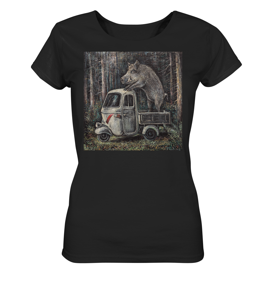 Apecinghiale | Bio Damen T-Shirt Organic