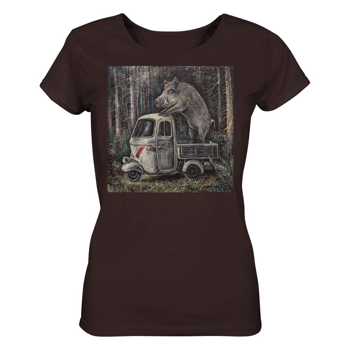 Apecinghiale | Bio Damen T-Shirt Organic