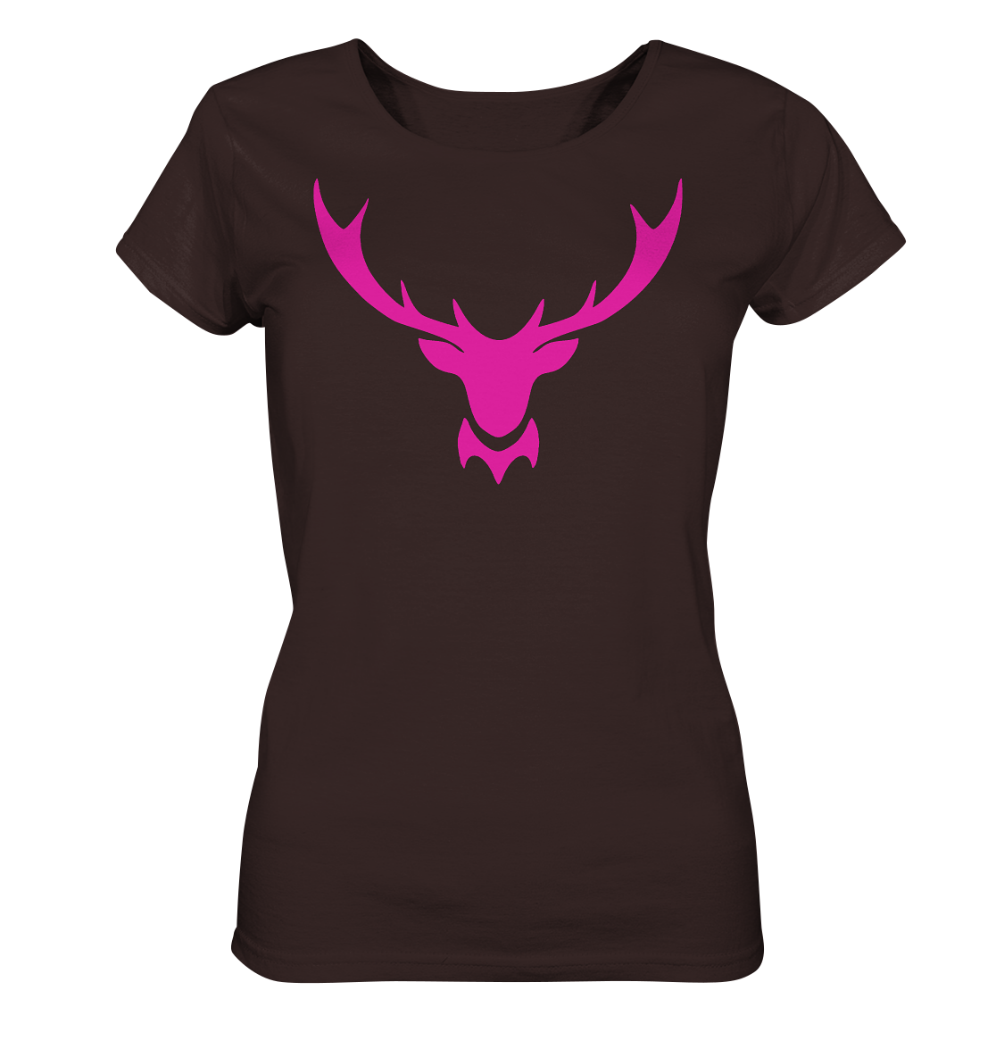 Hirschgeweih | Bio Damen T-Shirt Organic