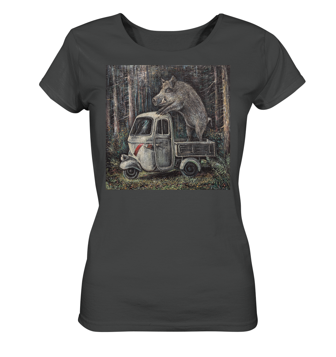 Apecinghiale | Bio Damen T-Shirt Organic