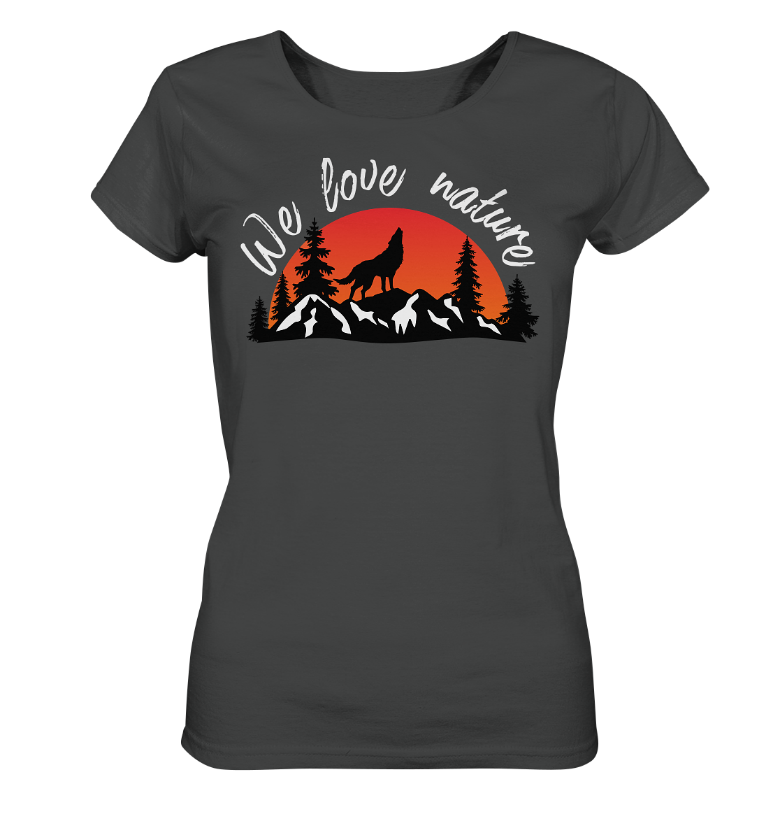 We Love Nature | Bio Damen T-Shirt Organic