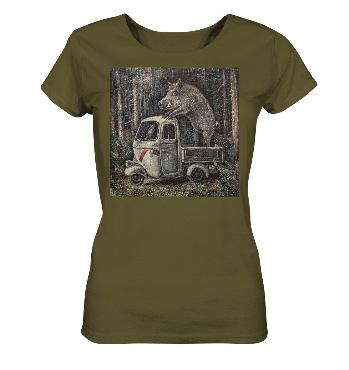 Apecinghiale | Bio Damen T-Shirt Organic
