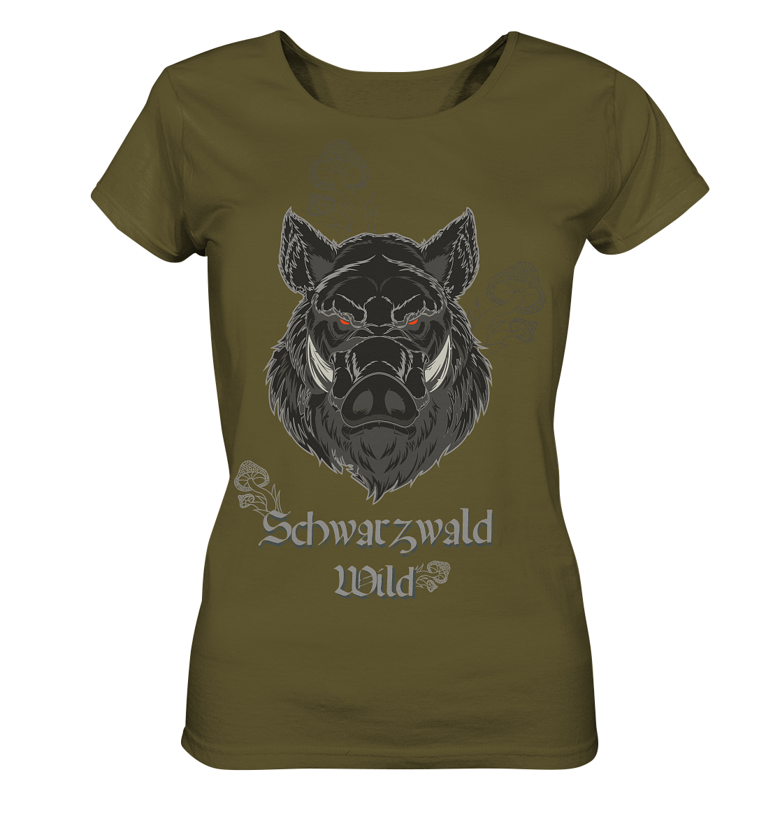 Schwarzwald Wild | Organic Damen T-Shirt