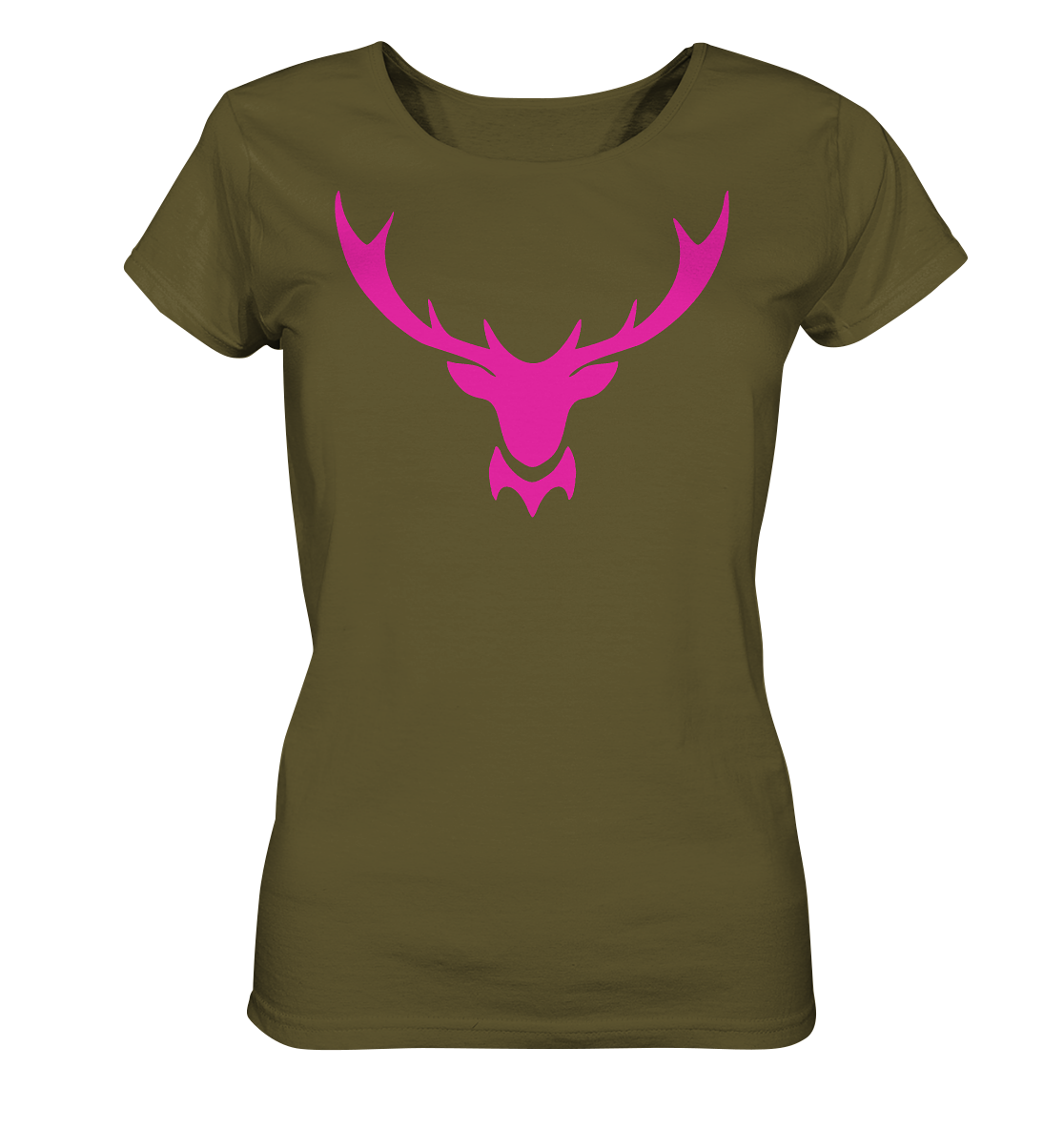 Hirschgeweih | Bio Damen T-Shirt Organic