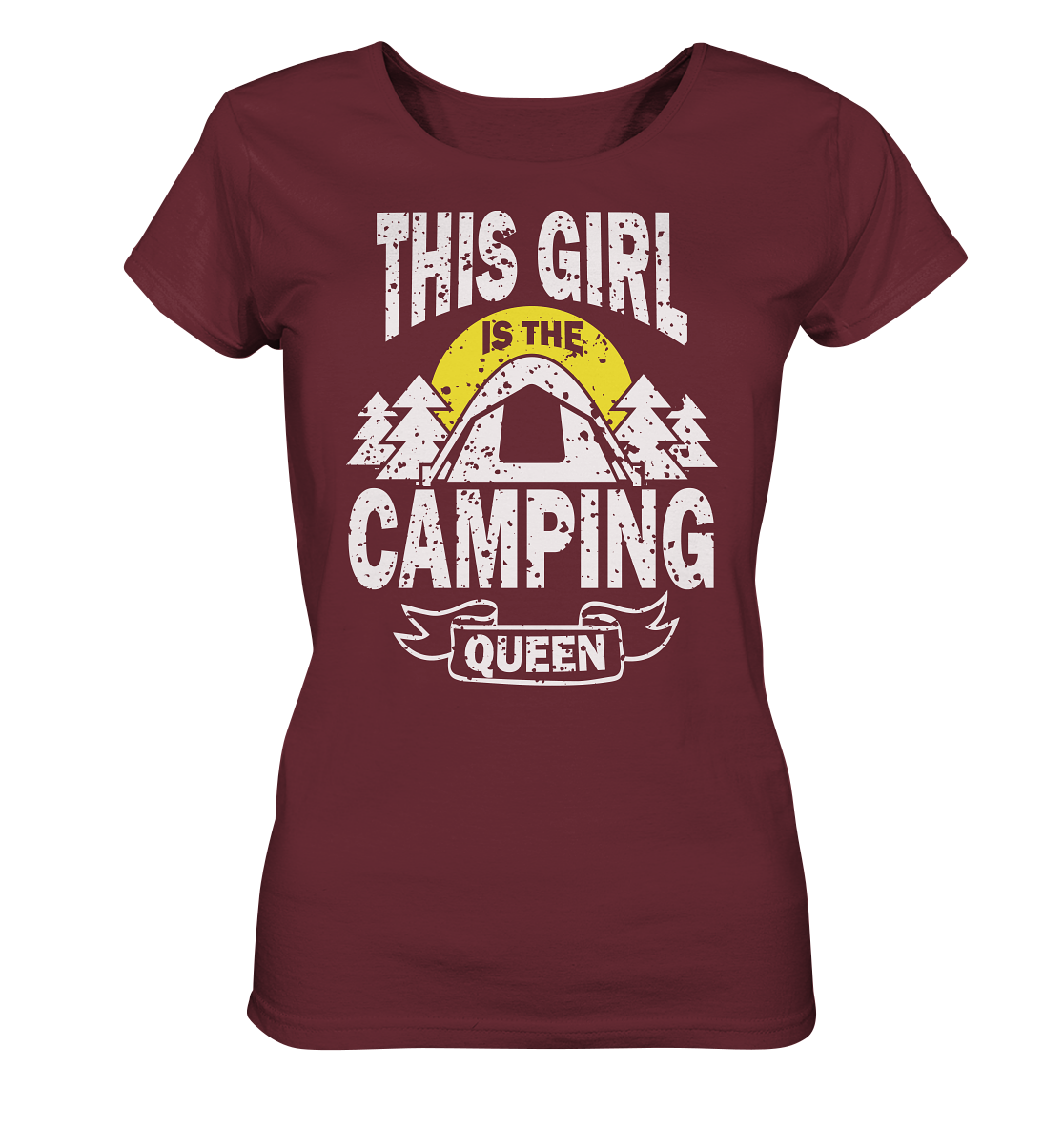 Camping Queen | Organic Damen T-Shirt
