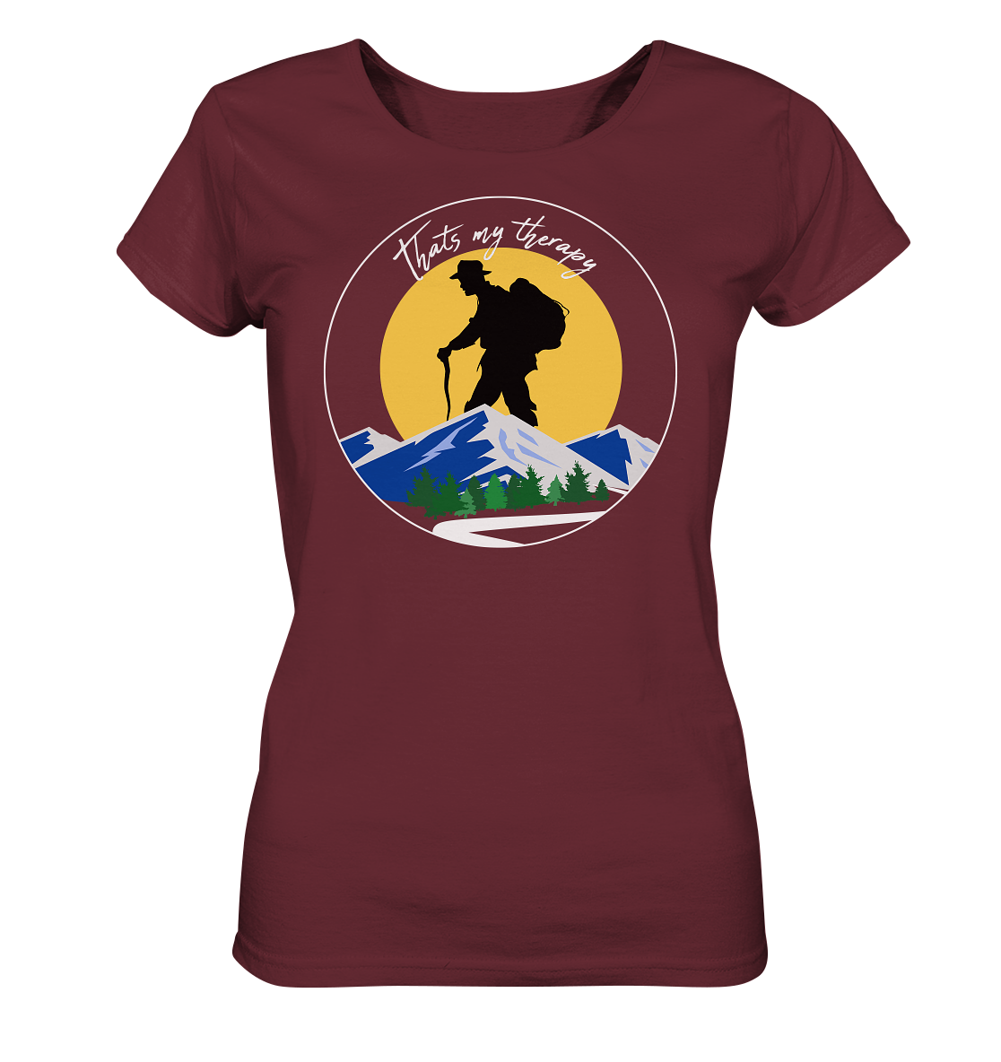 Thats My Therapy | Bio Damen T-Shirt Organic