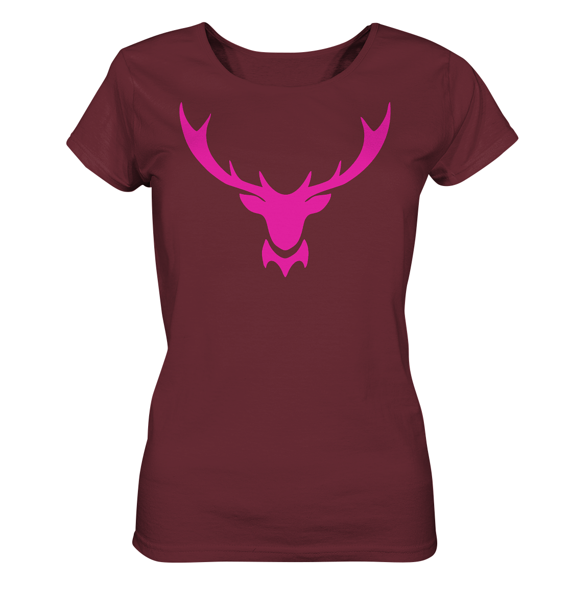 Hirschgeweih | Bio Damen T-Shirt Organic