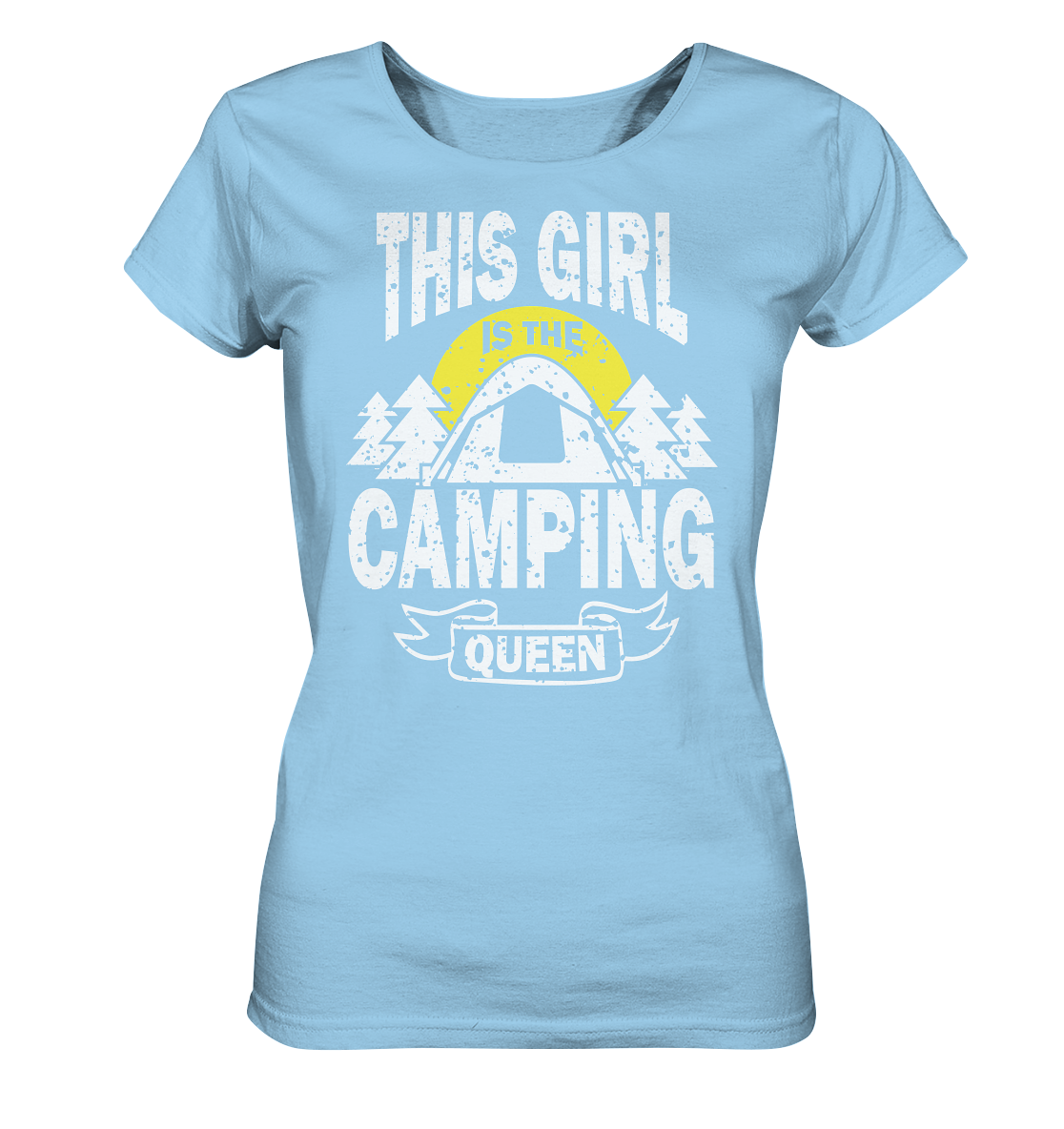 Camping Queen | Organic Damen T-Shirt