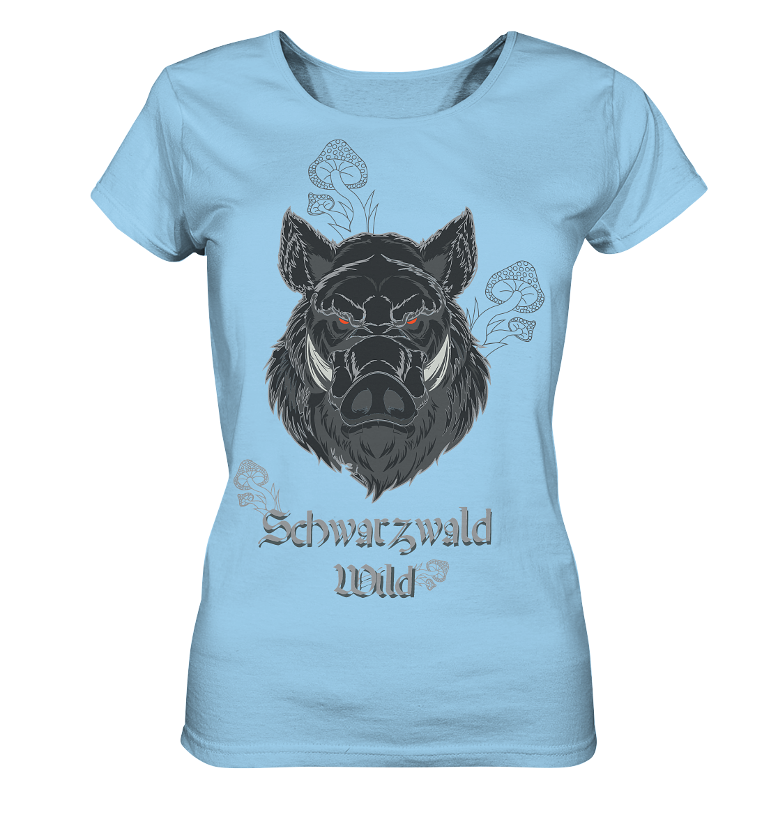 Schwarzwald Wild | Organic Damen T-Shirt