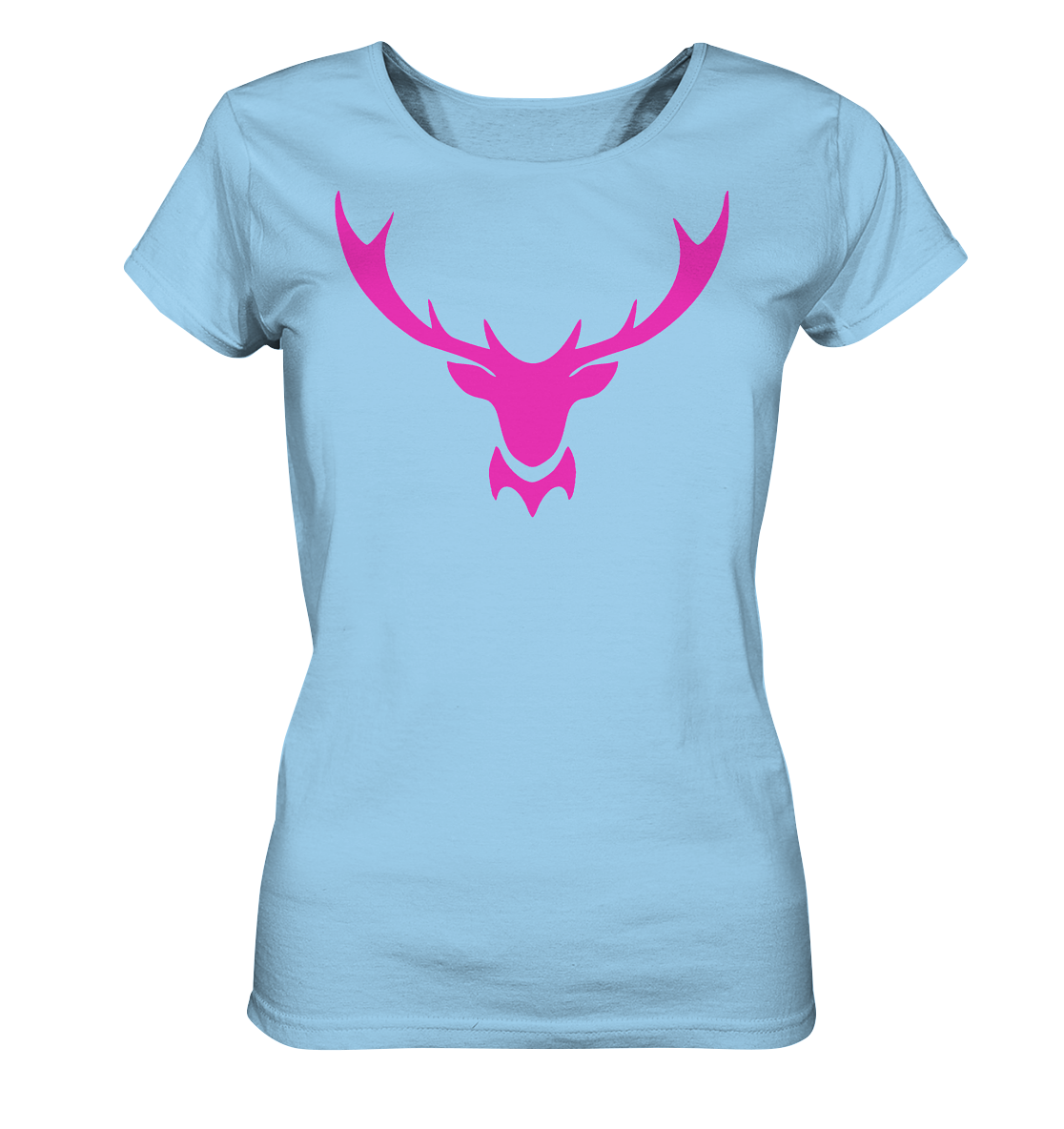 Hirschgeweih | Bio Damen T-Shirt Organic