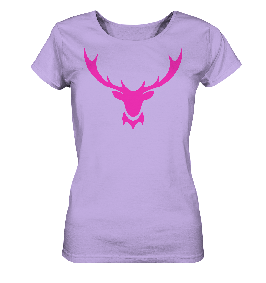 Hirschgeweih | Bio Damen T-Shirt Organic