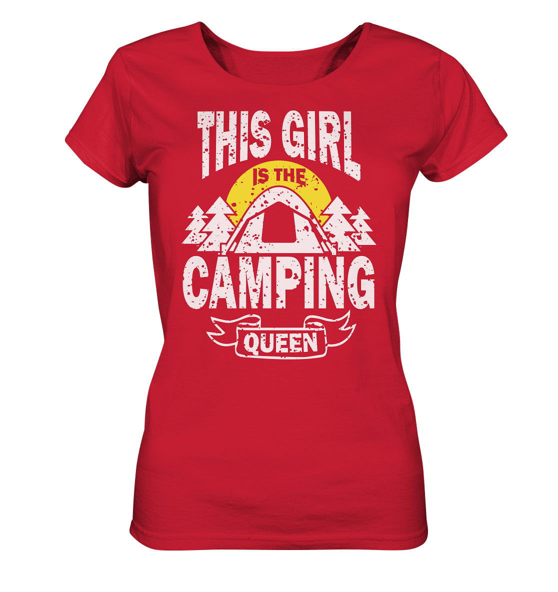 Camping Queen | Organic Damen T-Shirt