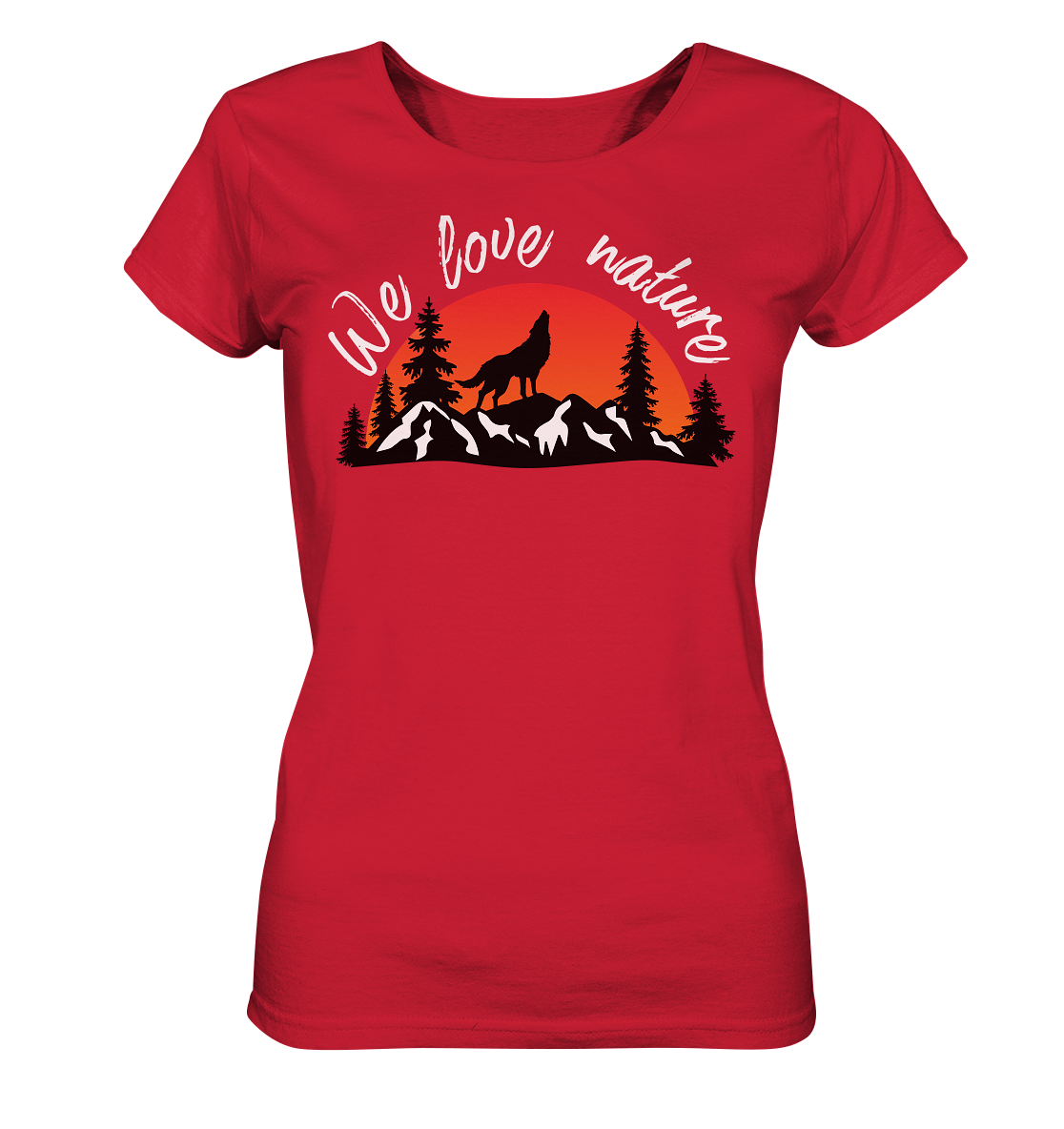 We Love Nature | Bio Damen T-Shirt Organic
