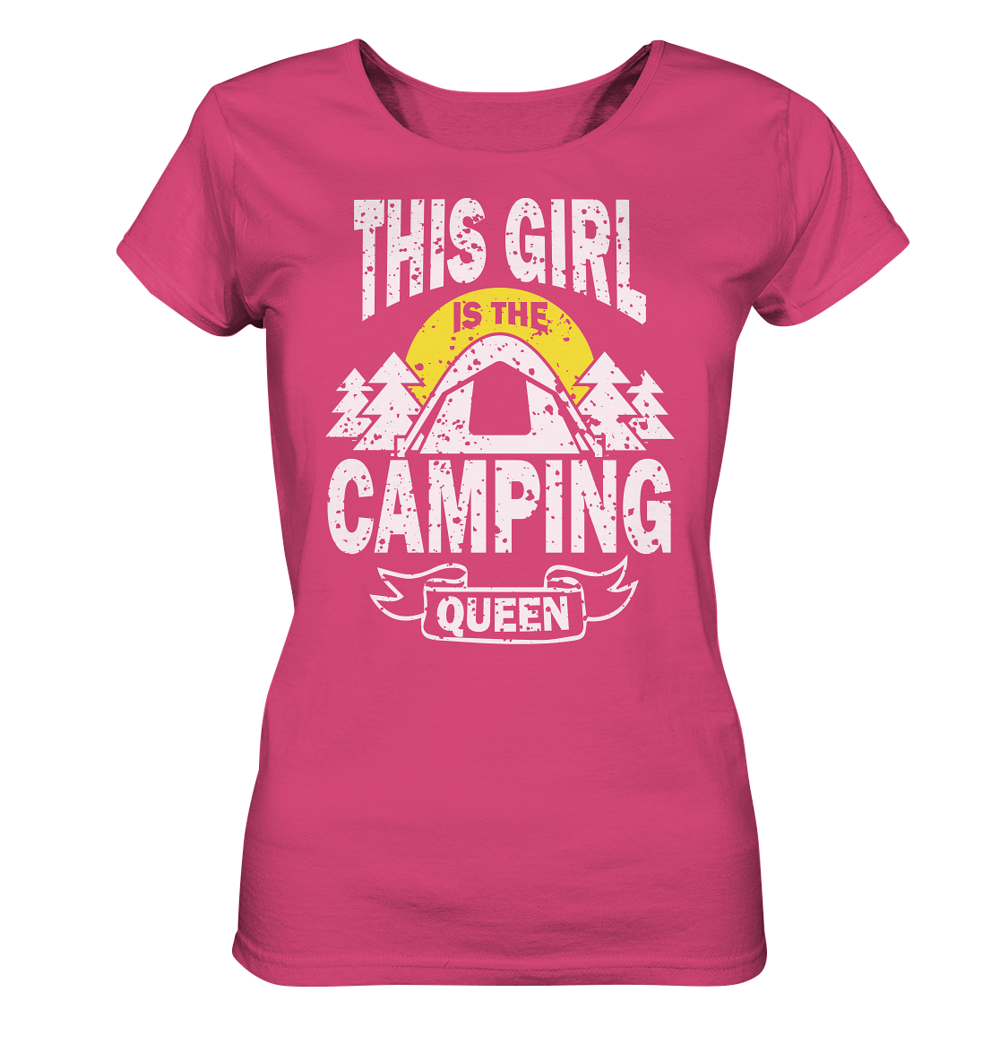 Camping Queen | Organic Damen T-Shirt