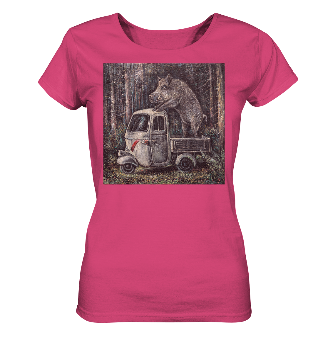Apecinghiale | Bio Damen T-Shirt Organic