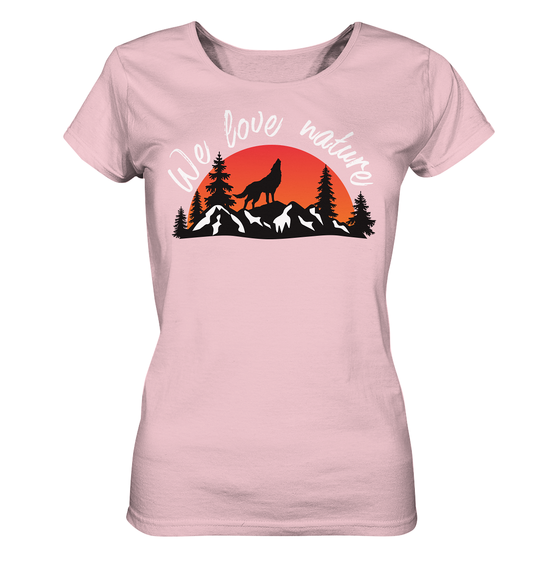 We Love Nature | Bio Damen T-Shirt Organic