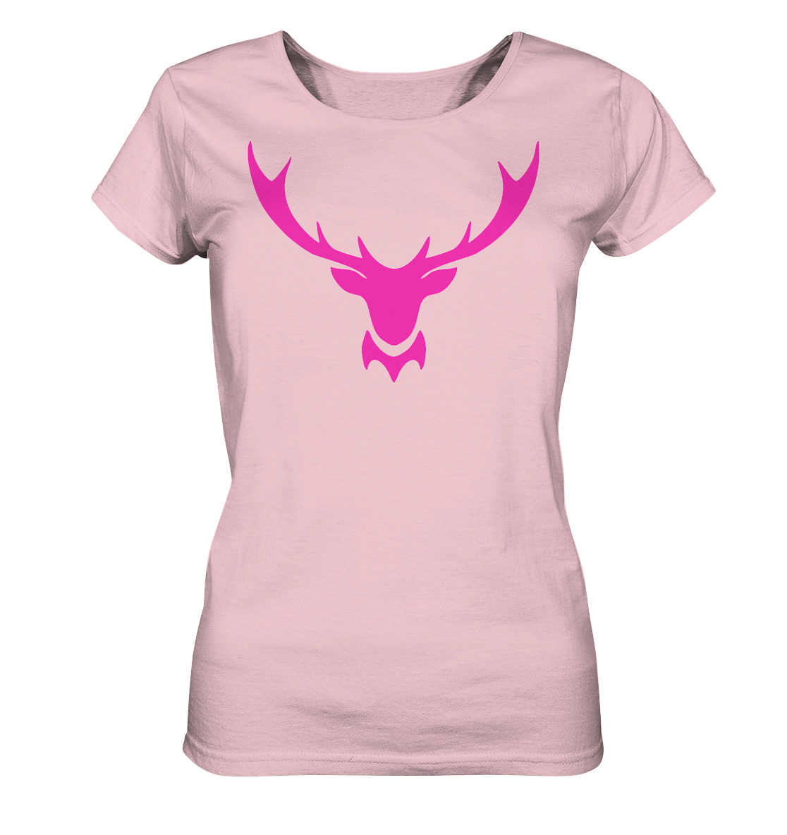 Hirschgeweih | Bio Damen T-Shirt Organic