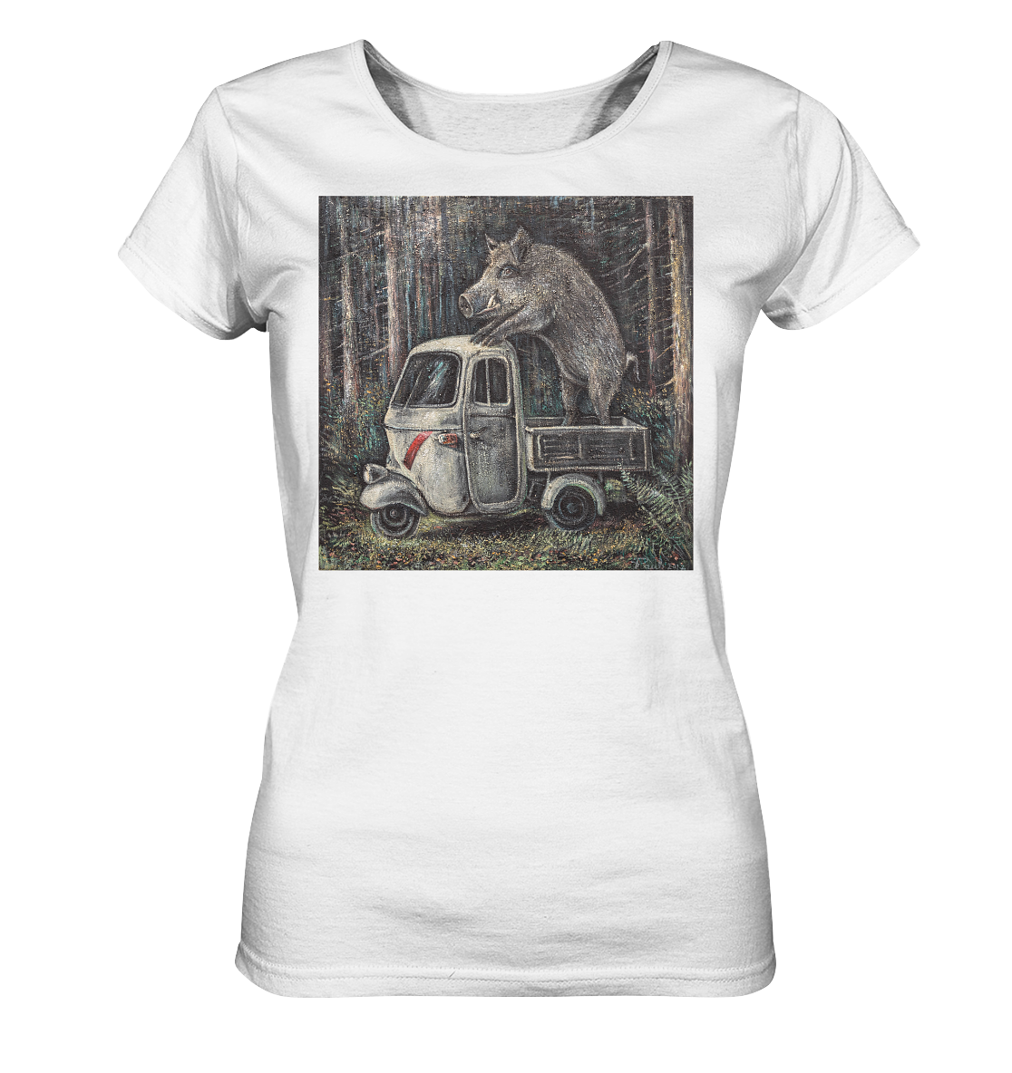 Apecinghiale | Bio Damen T-Shirt Organic