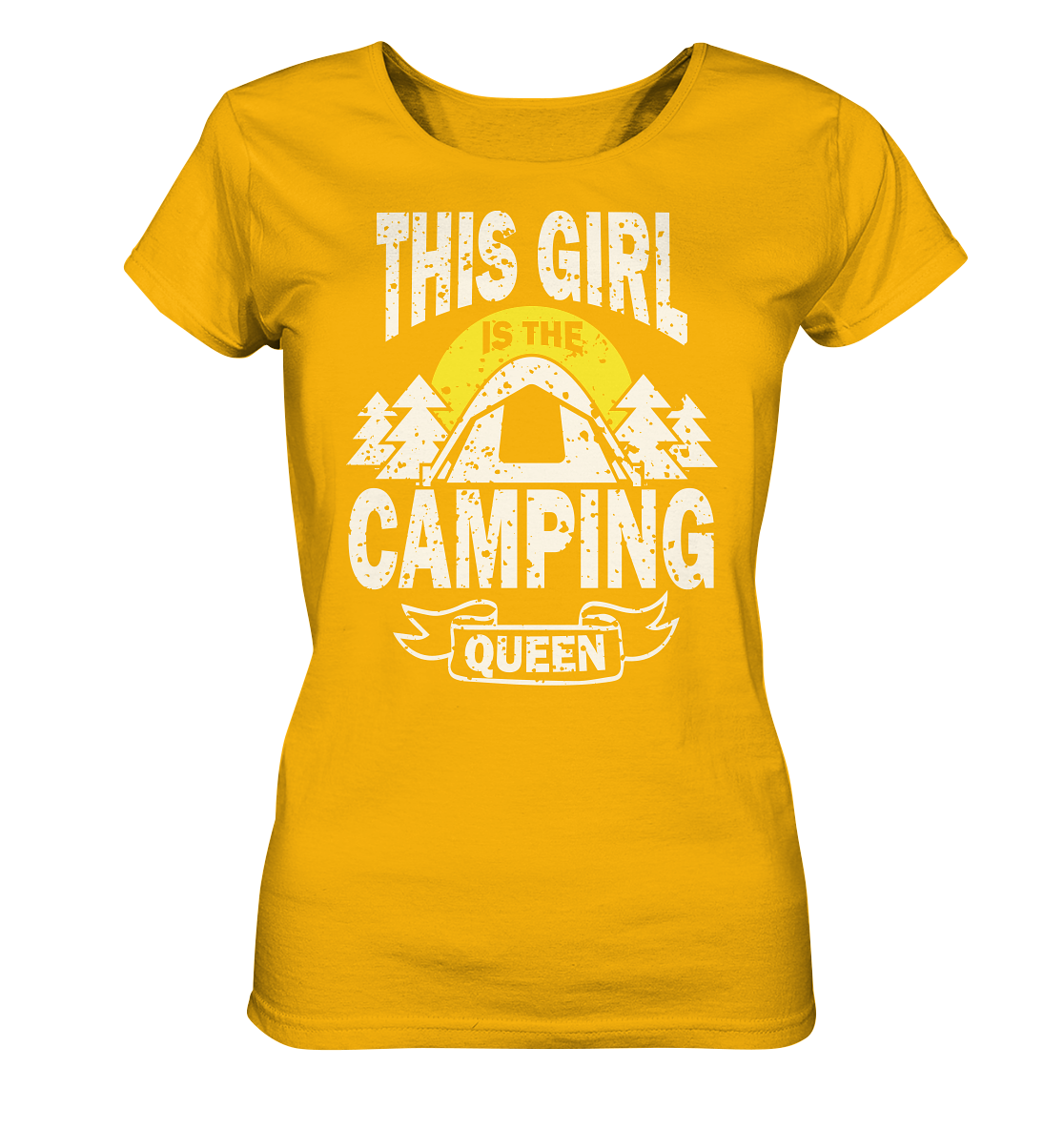 Camping Queen | Organic Damen T-Shirt