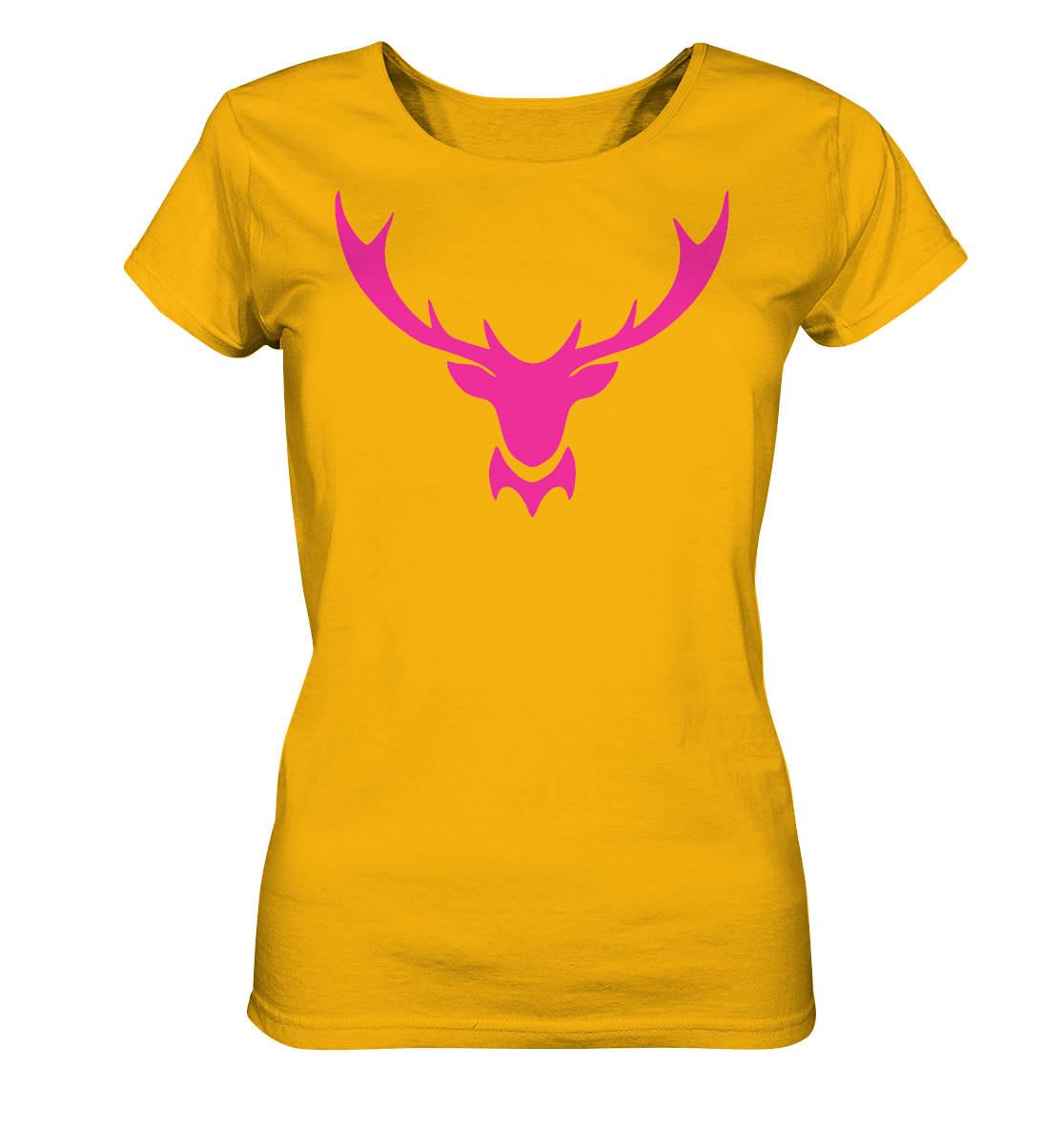 Hirschgeweih | Bio Damen T-Shirt Organic