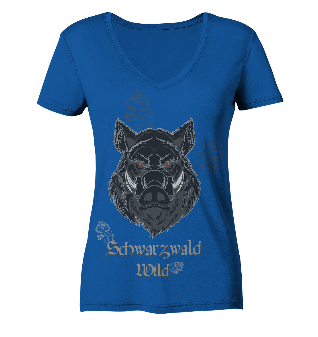 Schwarzwald Wild | Damen Bio V-Neck Shirt Organic