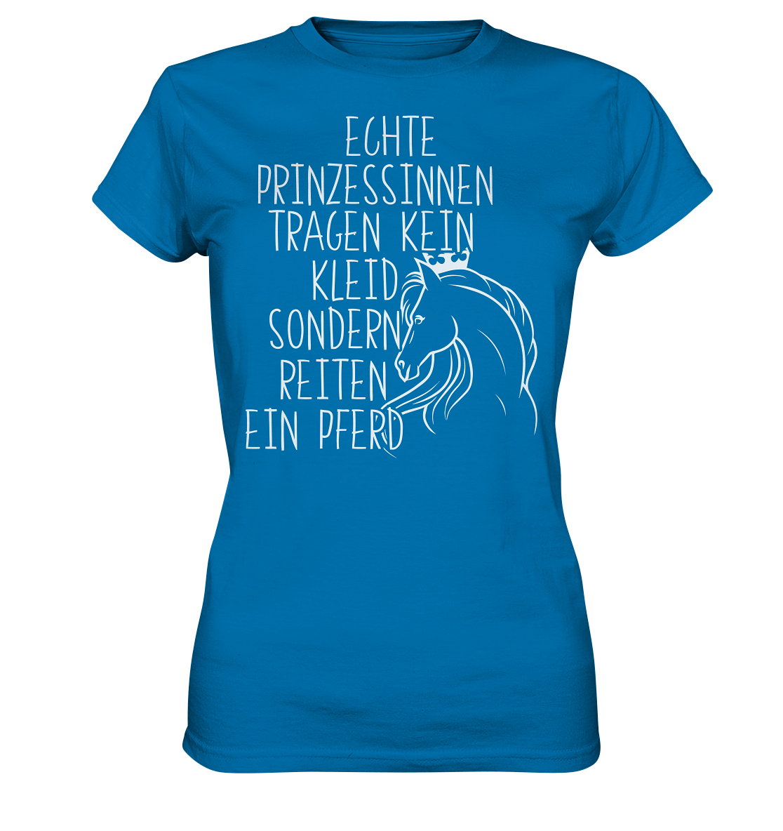 Prinzessin & Pferd | Damen Premium T-Shirt